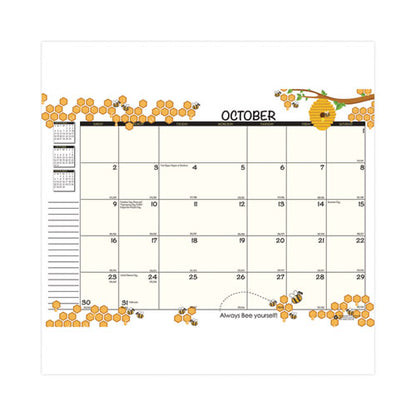 Recycled Academic Honeycomb Planner, Honeycomb Artwork, 10 X 7, Multicolor Cover, 12-month (aug To July): 2025 To 2026