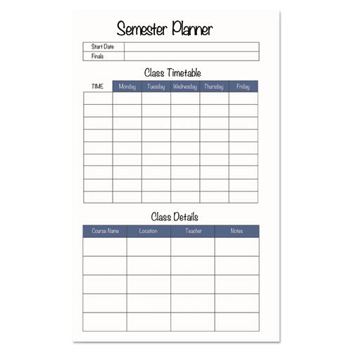Recycled Academic Weekly/monthly Appointment Planner, 8 X 5, Black Cover, 13-month: Aug 2025 To Aug 2026