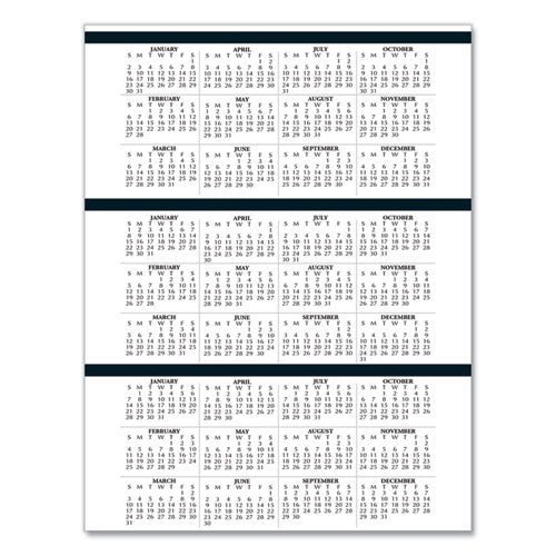 Eight-person Group Practice Daily Appointment Book, 11 X 8.5, Black Cover, 12-month (jan To Dec): 2026