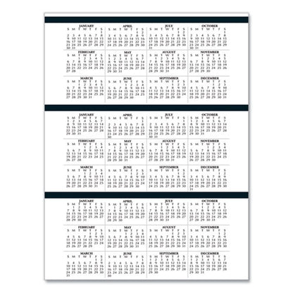 Eight-person Group Practice Daily Appointment Book, 11 X 8.5, Black Cover, 12-month (jan To Dec): 2026