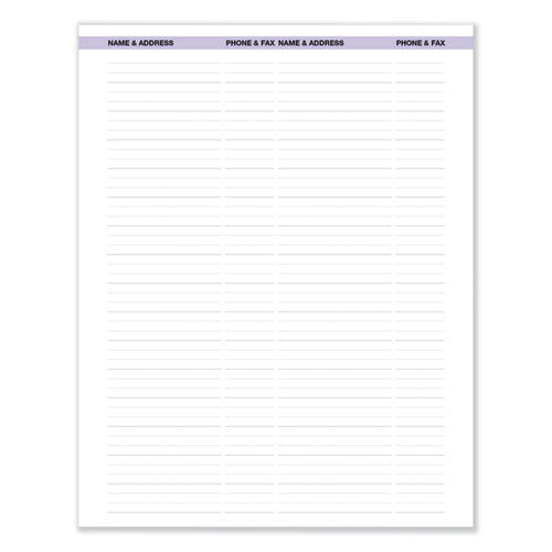 Recycled Wild Flower Weekly/monthly Planner, Wild Flowers Artwork, 9 X 7, Gray/white/purple Cover, 12-month (jan-dec): 2026