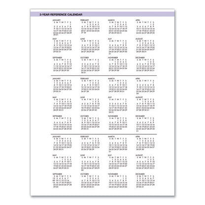 Recycled Wild Flower Weekly/monthly Planner, Wild Flowers Artwork, 9 X 7, Gray/white/purple Cover, 12-month (jan-dec): 2026