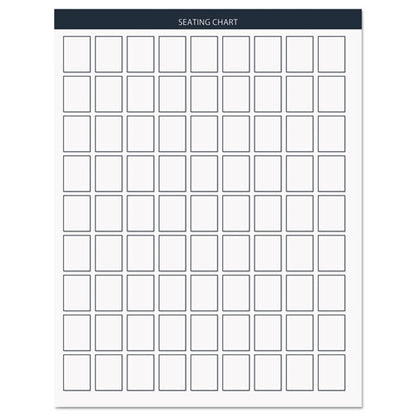 Recycled Teacher's Planner, Weekly, 7 Classes, Blue Cover, 11 X 8.5 Sheets, 45-week Span