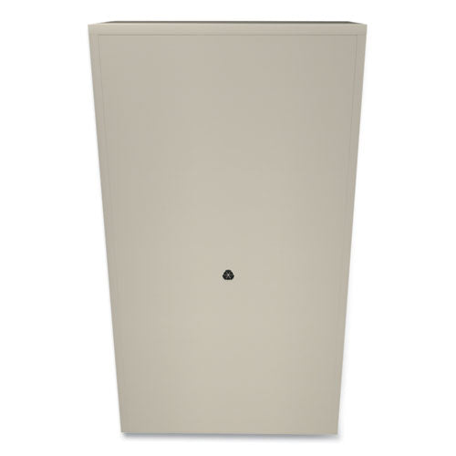 Brigade 700 Series Lateral File, Three-shelf Enclosed Storage, 2 Legal/letter-size File Drawers, Putty, 36" X 18" X 64.25"
