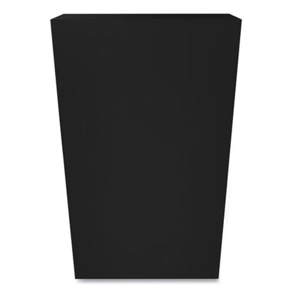 Metal Bookcase, Four-shelf, 34.5w X 12.63d X 59h, Black