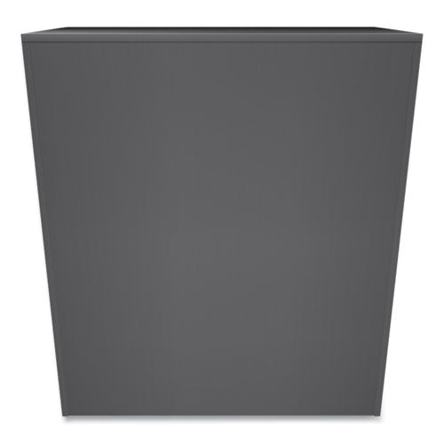 Assembled Storage Cabinet, 36w X 18.13d X 41.75h, Charcoal
