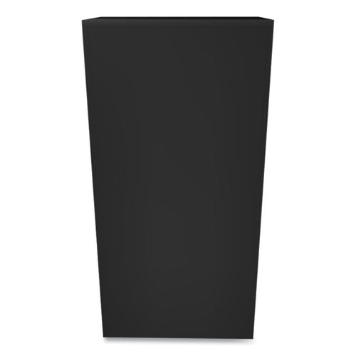 Assembled Storage Cabinet, 36w X 24.25d X 71.75h, Black