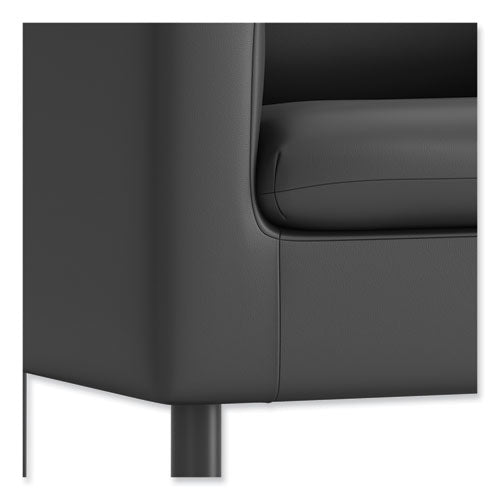 Parkwyn Series Loveseat, 53.5" X 26.75" X 29", Black