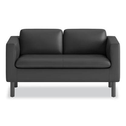 Parkwyn Series Loveseat, 53.5" X 26.75" X 29", Black