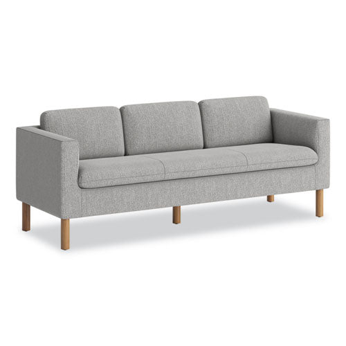 Parkwyn Series Sofa, 77" X 26.75" X 29", Light Gray