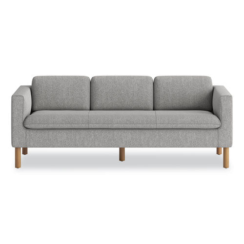 Parkwyn Series Sofa, 77" X 26.75" X 29", Light Gray