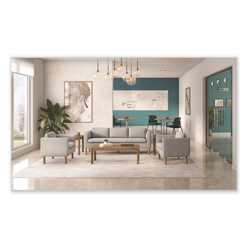 Parkwyn Series Sofa, 77" X 26.75" X 29", Light Gray