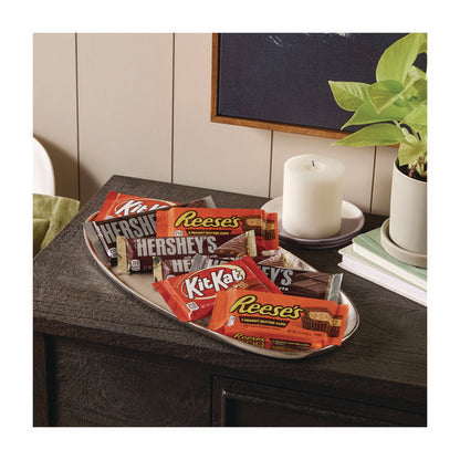 Full Size Chocolate Candy Bar Variety Pack, Assorted, 1.5 Oz Bars, 30 Bars