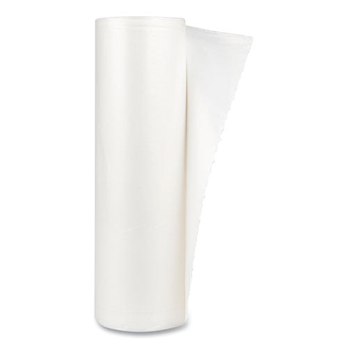 High-density Commercial Can Liner Value Pack, 45 Gal, 11 Mic, 40" X 46", Clear, Interleaved Roll, 25 Bags/roll, 10 Rolls/ct