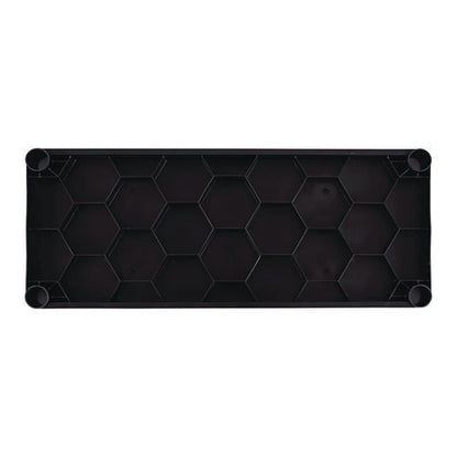 Rough N Ready Open Storage System, Four-shelf, Injection-molded Polypropylene, 32w X 13d X 54h, Black