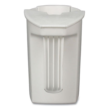Super Toilet Bowl Caddy, Plastic, White