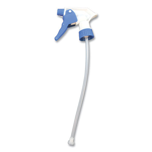 Smazer General Purpose Trigger Sprayer, 10" Tube, Fits 32 Oz Bottles With 28/400 Neck Thread, Blue/white