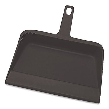 Value-plus Dustpan, 12" X 11", Polypropylene, Black