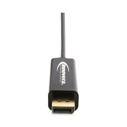 Usb Type-c To Displayport Adapter, 6 Ft, Black