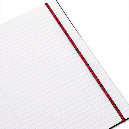 Flexible Cover Twinwire Notebooks, Scribzee Compatible, 1-subject, Wide/legal Rule, Black/red Cover, (70) 11 X 8.5 Sheets