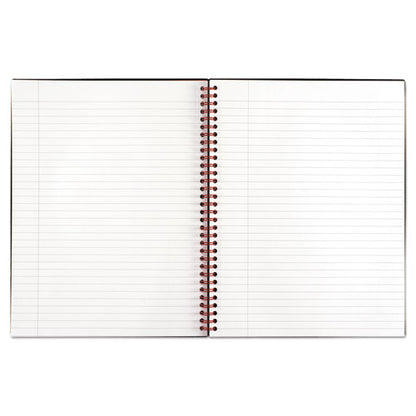Flexible Cover Twinwire Notebooks, Scribzee Compatible, 1-subject, Wide/legal Rule, Black/red Cover, (70) 11 X 8.5 Sheets