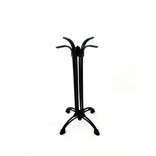 Solid Wood Tables, Cast Iron Base, Square, 36w X 36d X 43.75h, Natural