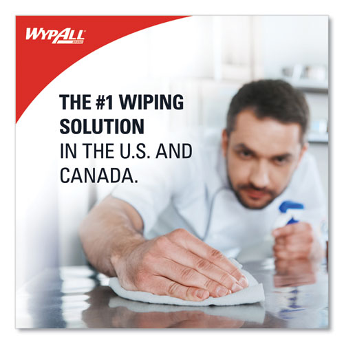 X70 Foodservice Towels, Kimfresh Antimicrobial, 12.5 X 23.5, Unscented, White, 300/carton