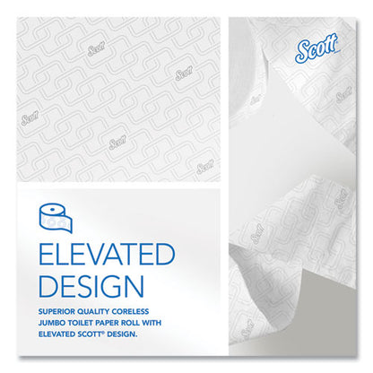 Essential Coreless Jrt, Septic Safe, 2-ply, 3.75" X 1,150 Ft, White, 12 Rolls/carton