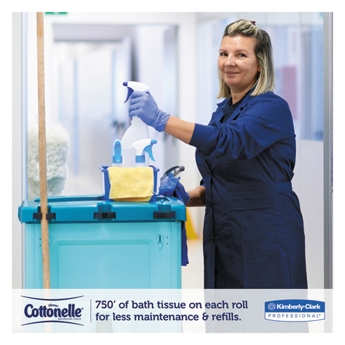 Essential Extra Soft Jrt, Septic Safe, 2-ply, 3.55" X 750 Ft, White, 12 Rolls/carton