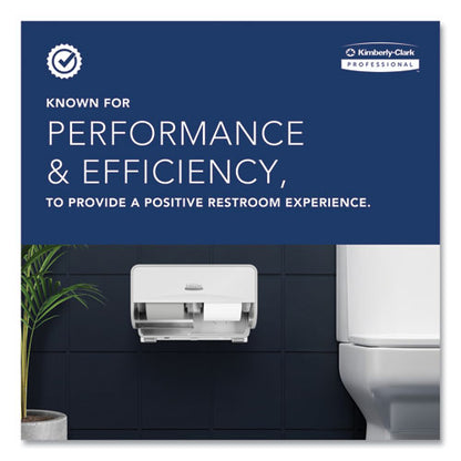 Cored Jrt Jumbo Combination Tissue Dispenser, 20.4 X 5.8 X 13.1, Smoke/gray