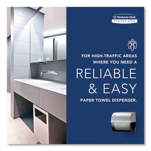 Omni Roll Towel Dispenser, 10.5 X 10 X 10, Smoke Gray