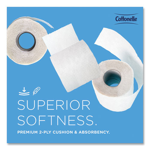 Two-ply Bathroom Tissue, Septic Safe, White, 451 Sheets/roll, 20 Rolls/carton