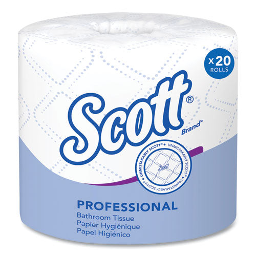 Essential Standard Roll Bathroom Tissue For Business, Septic Safe, 2-ply, White, 550 Sheets/roll, 20 Rolls/carton