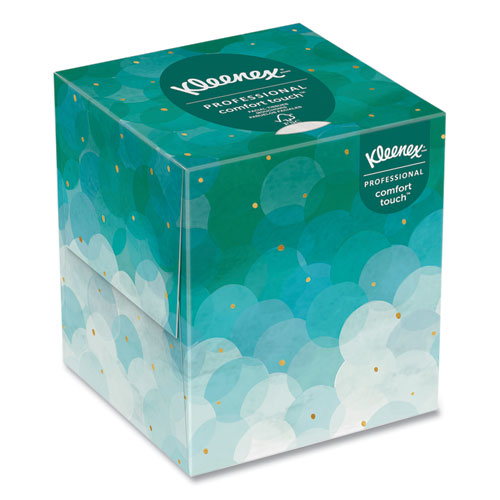 Boutique White Facial Tissue, Pop-up Box, 2-ply, 90 Sheets/box