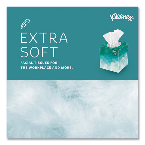 Boutique White Facial Tissue, Pop-up Box, 2-ply, 90 Sheets/box