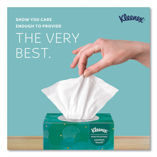 Boutique White Facial Tissue, Pop-up Box, 2-ply, 90 Sheets/box