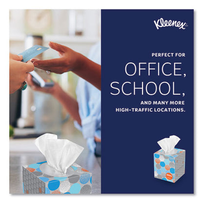 Boutique Anti-viral Facial Tissue, Pop-up Box, 3-ply, White, 60 Sheets/box, 3 Boxes/pack, 4 Packs/carton