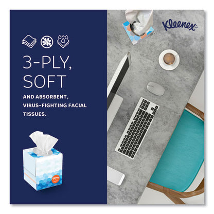 Boutique Anti-viral Facial Tissue, Pop-up Box, 3-ply, White, 60 Sheets/box, 3 Boxes/pack