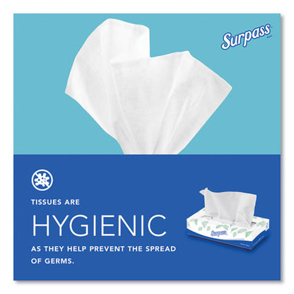 Facial Tissue For Business, 2-ply, White, 125 Sheets/box, 60 Boxes/carton
