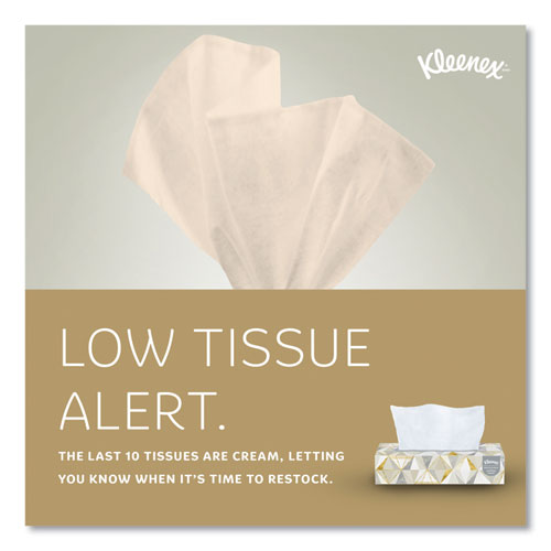 White Facial Tissue, Pop-up Box, 2-ply, 125 Sheets/box