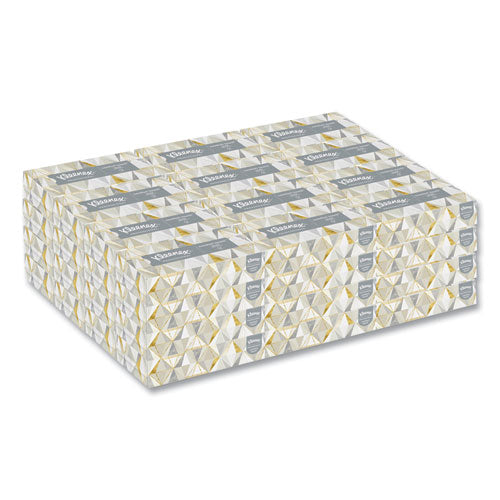 White Facial Tissue For Business, Pop-up Box, 2-ply, 125 Sheets/box, 48 Boxes/carton