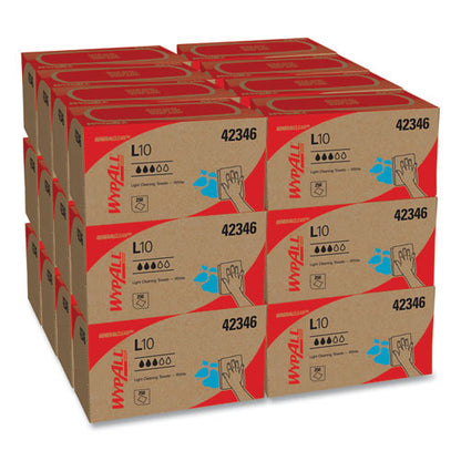 L10 Towels, Pop-up Box, 1-ply, 10.25 X 9, White, 250/box, 24 Boxes/carton