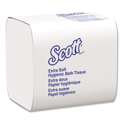 Hygienic Bath Tissue, Septic Safe, 2-ply, White, 250 Sheets/pack, 36 Packs/carton