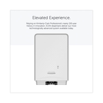 Icon Automatic Soap And Sanitizer Dispenser, 1.2 L, 8.06 X 14.18 X 4.75, White Mosaic