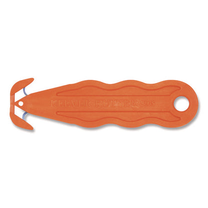Kurve Blade Plus Safety Cutter, 5.75" Plastic Handle, Orange, 10/box