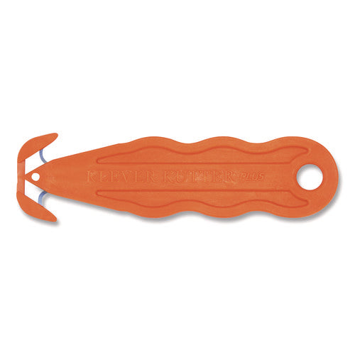 Kurve Blade Plus Safety Cutter, 5.75" Plastic Handle, Orange, 10/box