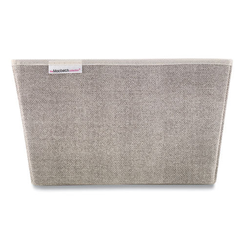Storage Tote, Medium, 7.5" X 10.8" X 13", Tan