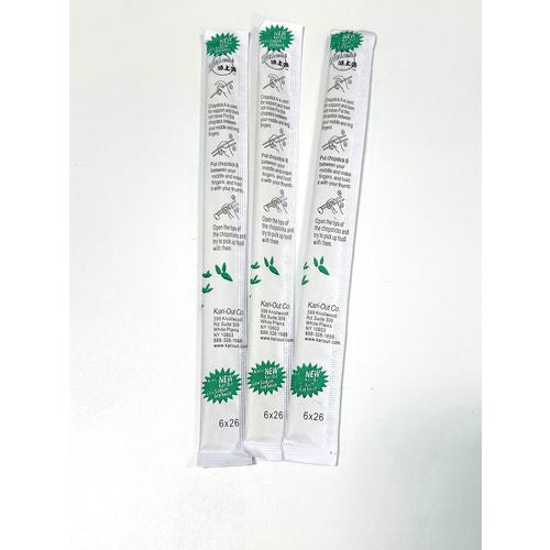 Chopsticks, Wood, 9", White, 1,340/carton