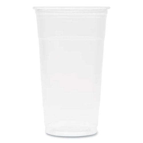 Pet Plastic Cups, 32 Oz, Clear, 300/carton