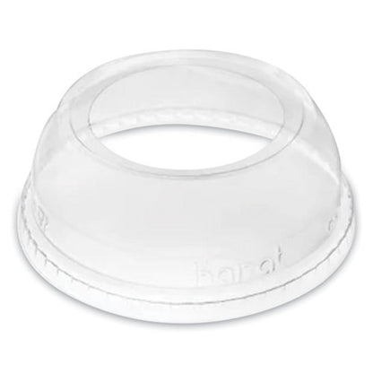 Pet Lids, Wide Opening Dome, Fits 12 Oz To 24 Oz Cold Cups, Plastic, Clear, 1,000/carton